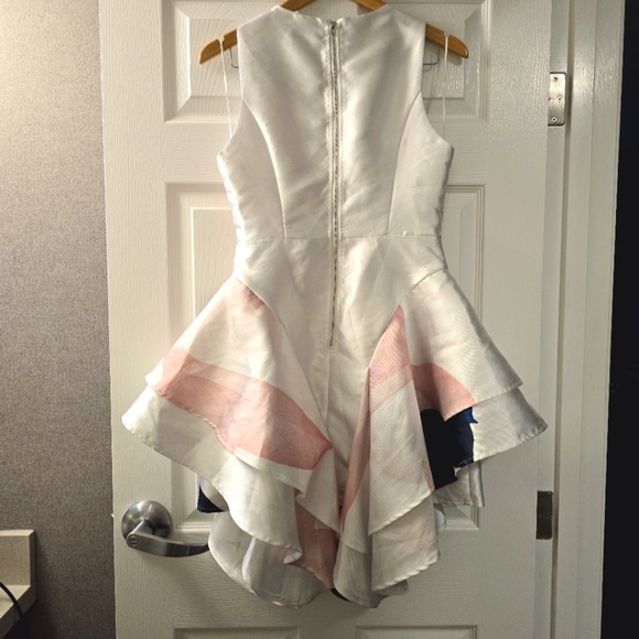 Floral print satin cocktail dress NWT - Picture 3 of 4